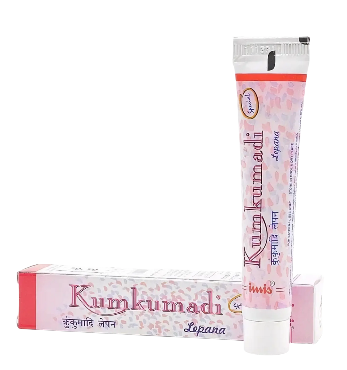 Rhyner Kumkumadi Lepana ayurvedische Hautpflegecreme für den Körper, 15g, cremige Textur und natürliche Inhaltsstoffe