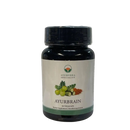 Ayurbrain Nahrungsergänzung in Glasflasche von Ayurveda Specialist B.V., ayurvedische Kapseln für geistige Klarheit