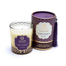 Ayurveda Spezialisten Kerzen von Ayurveda Specialist B.V. mit Lavendel und Zitronengras, beruhigende Tridosha-Ayurveda-Kerzen.