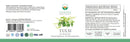 Tulasi (Tulsi) Nahrungsergänzungskapseln von Ayurveda Specialist B.V. für Atemwege, Herz und Vitalität, in einer offenen Packung.