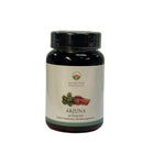 Arjuna Nahrungsergänzungsmittel in 60 Kapseln, Ayurveda Specialist B.V., mit grünen Kapseln in einer Packung