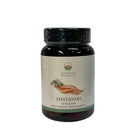 Ayurveda Specialist B.V. Satavari (Shatavari) 500 mg Nahrungsergänzungsmittel in Kapseln, Nahaufnahme der Verpackung
