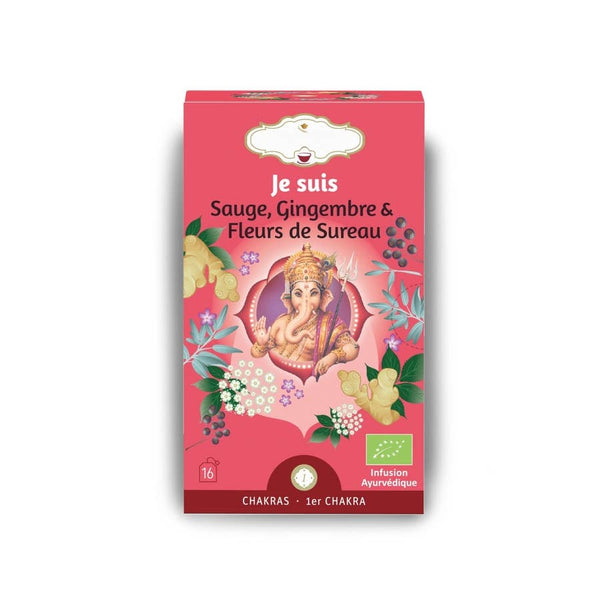 Zen'Arome - Bio-Kräutertee-Infusion Ich Bin - Salbei / Ingwer - 16 Beutel