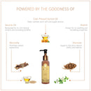 Eine weiße Pumpflasche SoulTree Anti-Akne-Gesichtswaschgel mit Kurkuma und Neem.