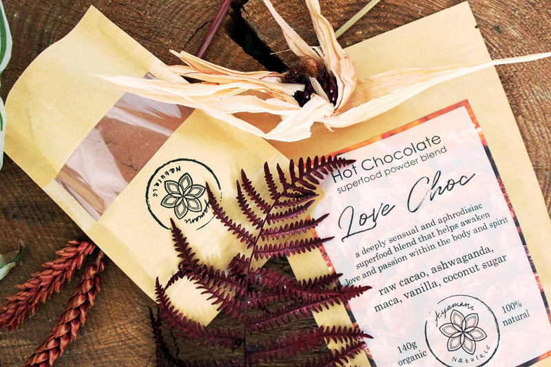 Love Choc | Aphrodisierende heiße Schokoladenmischung mit rohem Kakao