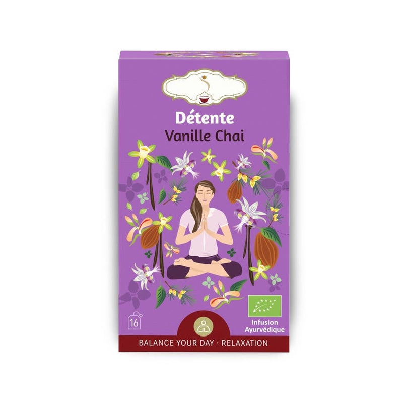 Zen'Arome - Tisane Détente Bio – Infusions Chai Vanille - 16 Sachets