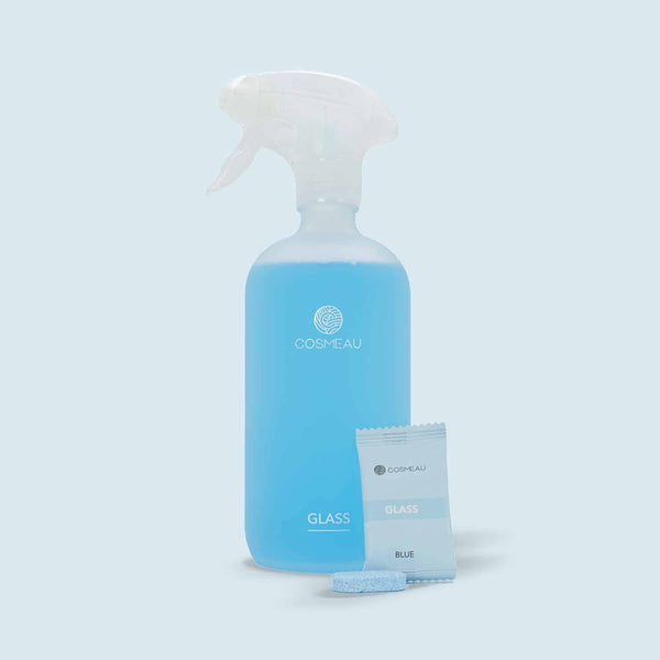Bamboozy x Cosmeau - Cosmeau Glas-Sprühflasche Mattweiß