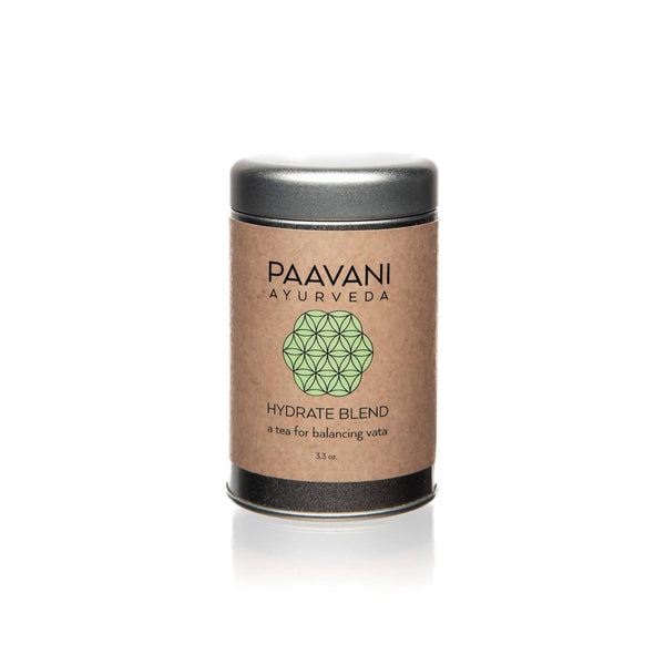PAAVANI Ayurveda - Hydrate-Mischung | Ayurvedischer Tee für Vata-Balance