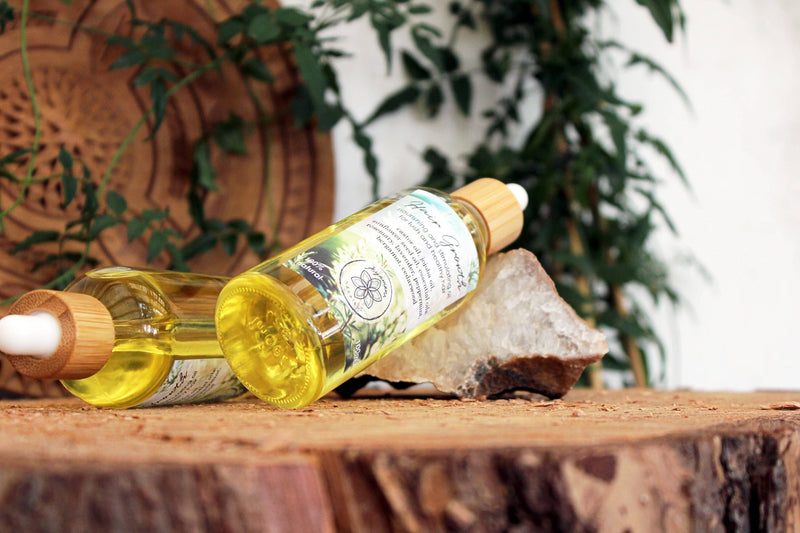 Ayamani Naturals - Rizinus- und Jojoba-Haarwuchsöl mit ätherischen Ölen