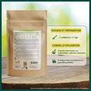 Bio-Holzkohle Aktivkohle Pulver – 100 % natürliche Pflanzenkohle für Küche und Verdauung 50 g