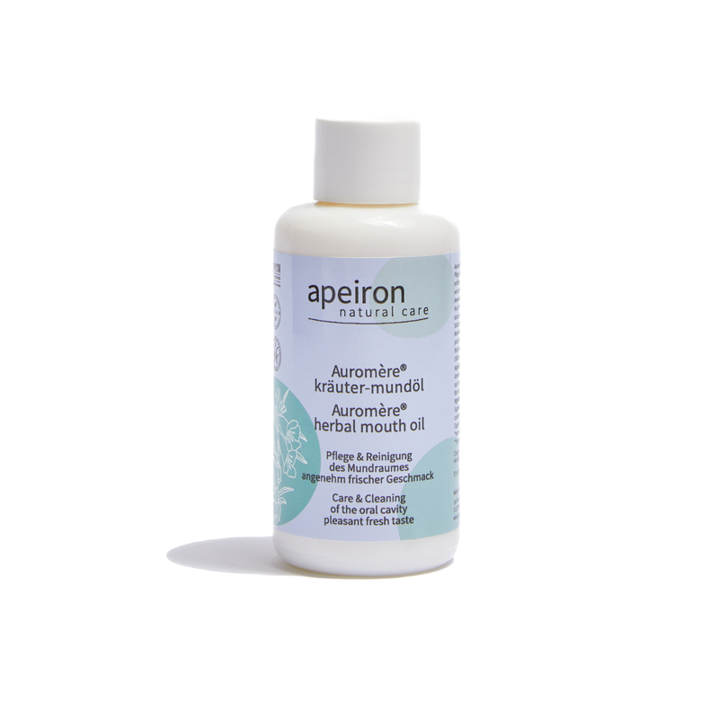 Auromère Kräuter-Mundöl 100 ml – Sanfte Pflege für Zähne, Zahnfleisch & Mundraum