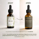 Dark amber glas dropperflasche bachblüten menopause von floresse für emotionale stabilität und hitzewallungen