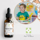 Bachblüten Unruhiges Kind Tropfen von Conseil fleur de Bach, natürliche Unterstützung bei Hyperaktivität, Flasche mit Tropfen.