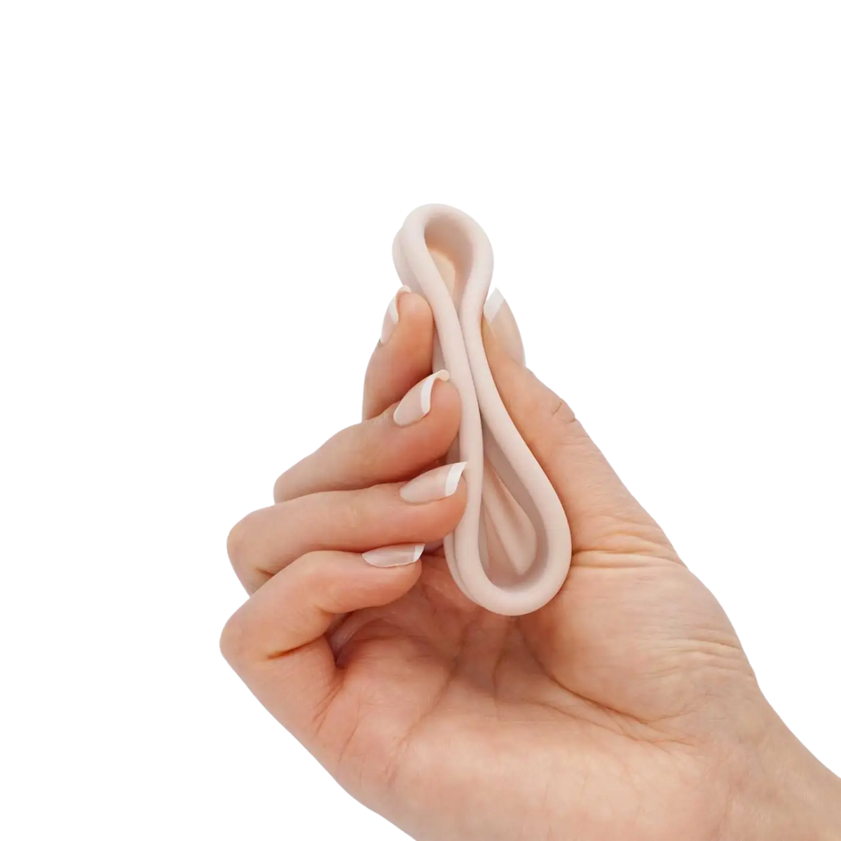 Bamboozy Menstruationsscheibe von Bamboozy x Cosmeau, flexible und sichere Alternative zu Tampons und Binden, aus Silikon.