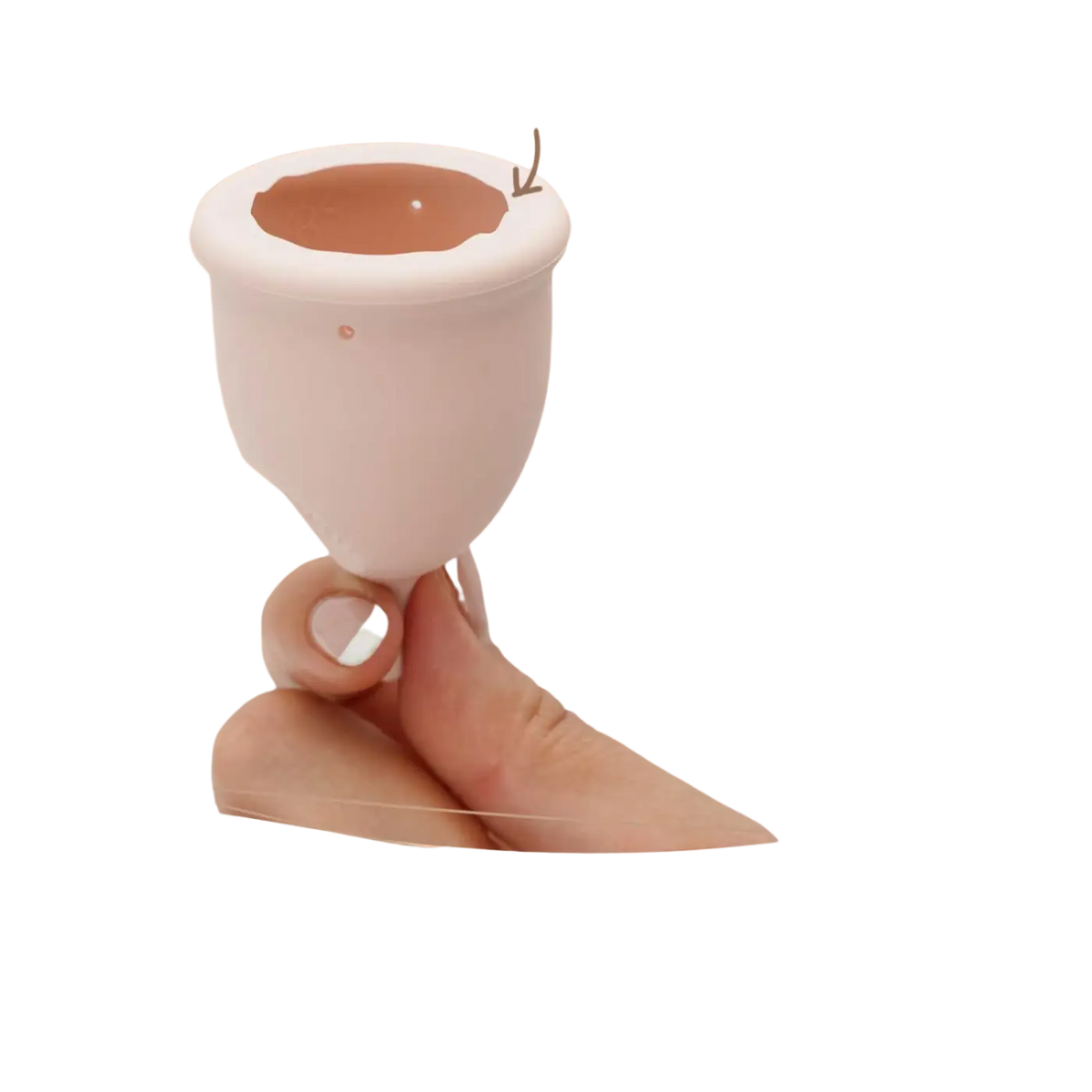 Bamboozy Menstruationstasse V3 aus medizinischem Silikon, langlebig und komfortabel, für nachhaltige Periodenpflege.