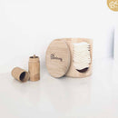 Wiederverwendbare Bambus-Wattestäbchen von Bamboozy x Cosmeau, plastikfrei, für Make-up und Nagellack, nachhaltige Körperpflege