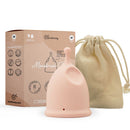Bamboozy Menstruationstasse v3 aus medizinischem Silikon, nachhaltige Periodenlösung, Körperpflege von Bamboozy x Cosmeau
