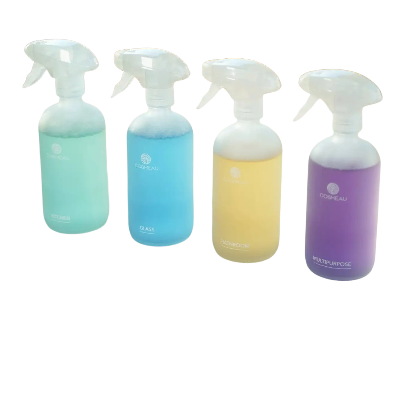 Bamboozy x Cosmeau Sprühflasche Mattweiß