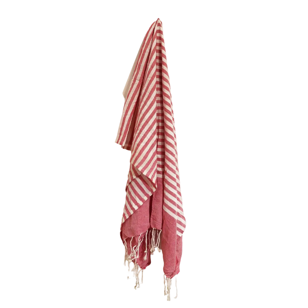 Weicher rosa Baumwoll-Sarong Lunghi, 100x180 cm, türkisches Handtuch mit bunten Mustern, ideal für Strand und Freizeit
