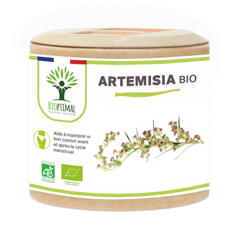 Organic Artemisia - Menstruationsbeschwerden und Muskelaufbau - Nahrungsergänzungsmittel - in Kapseln