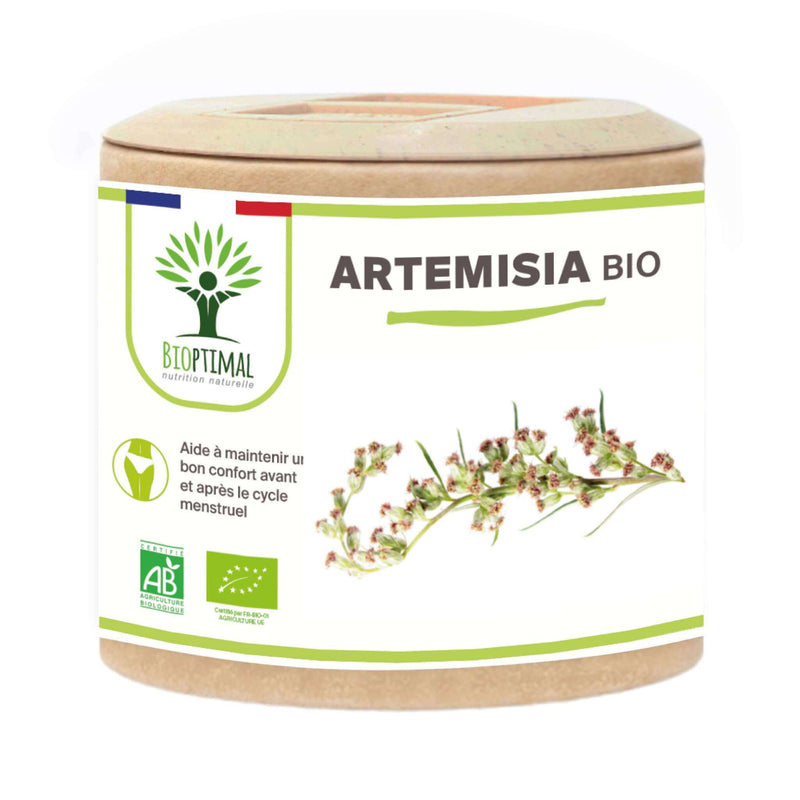 Artemisia bio - Douleurs menstruelles et renforcement musculaire - Complément alimentaire - en capsules