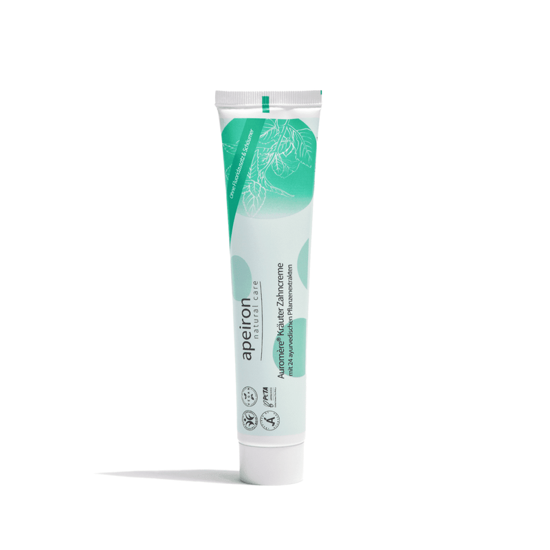 Dentifrice ayurvédique aux herbes Apeiron Auromère 75 ml