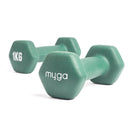 Myga - Myga Paar Hex-Kurzhanteln 1-10 kg