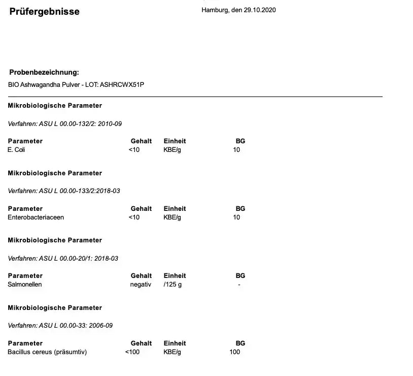 Bio Ashwagandha Kapseln von myvial, 120 vegane Kapseln mit 1200 mg, Nahrungsergänzungsmittel für mehr Wohlbefinden