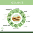 Bioptimal Bio Ashwagandha Pulver 300 g, natürliches Adaptogen für Energie, Balance und Wohlbefinden in einer Pulververpackung