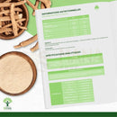 Bioptimal Bio Ashwagandha Pulver 300 g, natürliches Adaptogen für Energie, Balance und Wohlbefinden, close-up des Pulvers