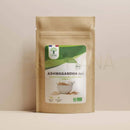 Bio Ashwagandha Pulver von Bioptimal, natürliches Adaptogen in 300 g Packung für Energie und Wohlbefinden.