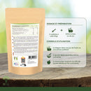 Beige wiederverschließbare pouch biotimal bio-flohsamenschalen für gesunde verdauung france verpackt mana shop
