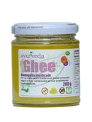Bio-Ghee aus Kuhmilch, reines geklärtes Butterfett in 200 g Dose, Lebensmittel von Ayurveda Auténtico