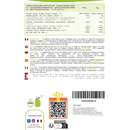Bio-Moringa-Pulver von Bioptimal, vegane Nahrungsergänzung in 100 g, grünes, getrocknetes Pulver für gesunde Ernährung