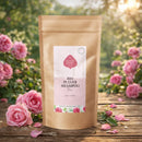 Bio Shampoo Rose Refill von Eliah Sahil, natürliches Pulver-Shampoo für Glanz, Volumen und feines Haar, 250g