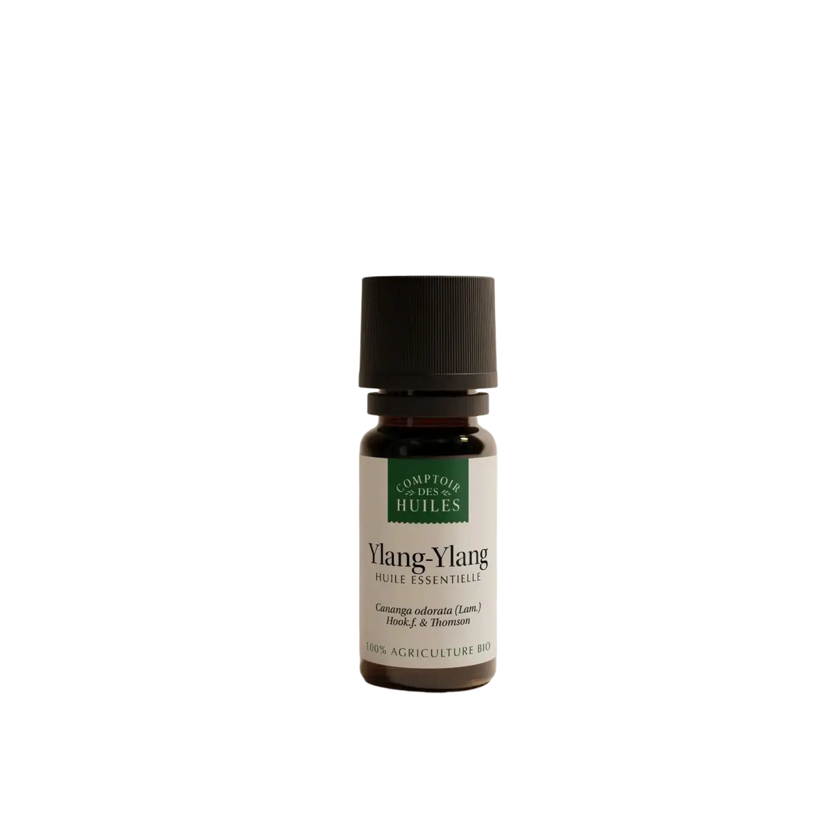 Bio Ylang-Ylang ätherisches Öl für Ayurveda-Massage, Hautpflege und Aromatherapie, von COMPTOIR DES HUILES in einer Flasche