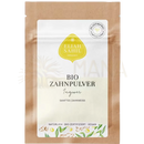 Bio Ingwer Zahnpulver von Mana Shop, 8 g, natürliches Zahnpulver für gesunde Zahnpflege in praktischer Probiergröße.