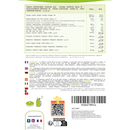 Bio-Chiasamen von Bioptimal, 400g, nährstoffreiches Superfood, trockene Samen in einer transparenten Packung.