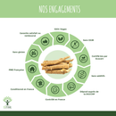 Bio-Ashwagandha-Pulver von Bioptimal, natürliches Nahrungsergänzungsmittel für mehr Kraft, Ruhe und Balance.