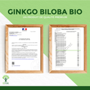 Bio Ginkgo Biloba Nahrungsergänzungsmittel von Bioptimal, 60 und 200 Kapseln, fördert Gedächtnis und Durchblutung.