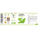 Bioptimal Ginkgo Biloba Nahrungsergänzungsmittel mit 60 und 200 Kapseln für Gedächtnis und Durchblutung, Naturprodukt