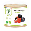 Bioptimal Guarana Bio Nahrungsergänzung in Kapseln, fördert Energie, Wachsamkeit und Fettverbrennung, sichtbare Kapseln in der Dose