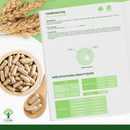 Wiederbelebbare Bio-Bierhefe in Kapseln von Bioptimal, für Haut, Haare, Nägel, Verdauung und Immunsystem, 400mg.