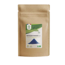 Blaues Bio-Spirulina Pulver von Bioptimal, Nahrungsergänzung mit Phycocyanin, 50 g, feines bläuliches Pulver.