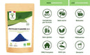 Blaues Spirulina Pulver BIO von Bioptimal, Nahrungsergänzung mit Phycocyanin-Extrakt, 50 g, feines blaues Pulver in Behälter