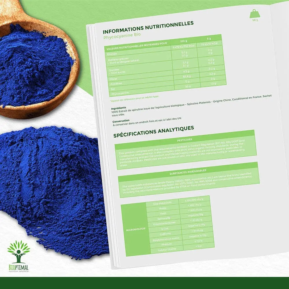 Phycocyanine BIO, Vorderseite