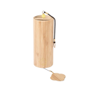 Bodynova Bodhi Chakren Klangspiel aus Bambus, Chakra-Windspiel mit Klangschalen, dekoratives Windspiel für Chakra-Arbeiten