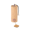 Bodynova Bodhi Chakren Klangspiel aus Bambus, Chakra-Windspiel mit bunten Klangschalen für die Energiezentren.