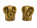 Kleine Ganesha Figur aus Messing, 4 cm, Bodynova Dekorationsobjekt, detailreiche hinduistische Götterstatue, handgefertigt