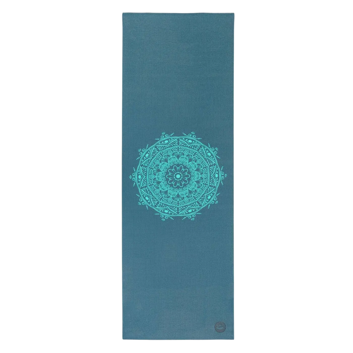 Bodynova Design Yogamatte Mandala zweifarbig, 183 x 60 cm, 4,5 mm dick, mit Mandala-Muster für Yogaübungen